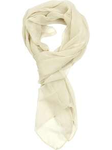 2025PANTONIGHT Long Chiffon Sheer Scarf For Womens - 053 Plain Beige - View 12