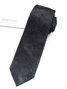 1 件纹理手工领带，适合复古、休闲、日常、街头、派对、男女礼物男士领带