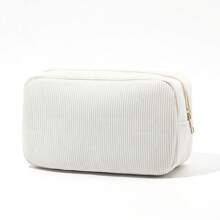 1/2 Stücke Stifteetui einfarbig kariert, multifunktionales Stifteetui mit Diamantmuster, großes Fassungsvermögen, Stiftetui Schultasche (Plüsch Schul-Stifteetui)