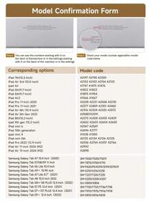 Leopard Bow Cherry Pattern IPad Case, Compatible With Ipad Air 4/5 (10.9 Inch), IPad 7/8/9 (10.2 Inch) With Apple Pencil Slot, Also Fits Tab S6 (10.4 Inch), Tab A7 Lite (8.7 Inch), Leather Protective Cover, Ideal For Back To School, Valentine's Day, New Year Gifts - Multicolor - View 10