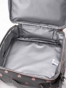 17-Inch Kids Backpack Set With Lunch Bag And Pencil Case, Lightweight School Bag Suitable For Teenagers, Girls And Boys, Heart-Shaped Glitter Large Capacity 3-In-1 Backpack, Insulated Lunch Bag, Pencil Case, Padded Shoulder Straps To Reduce Shoulder Pressure, Casual Backpack For Daily Use Or Travel