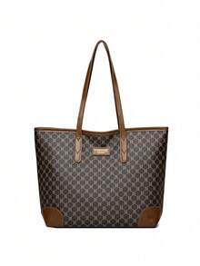 3pcs High-Quality Lightweight Luxury Tote Bag Set, Fashionable Casual Shoulder Underarm Bag With Floral Print - Multicolor - View 5