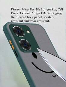 新款磨砂透明TPU防摔防指纹手机壳 + 简约笑脸/快乐图案 + 支持无线充电 + 纯色硅胶腕带 + 全包式手机壳，兼容苹果17/17 Air/17 Pro/17 Pro Max、I16、I16 Pro Max、I15、XR、I15 Pro Max、12 Pro Max、13 Pro Max、14 Pro Max、13、14、11、12 Pro、14、XS、A22、A21S、A51 4G、S22 Ultra、A33 5G、A53、A14、A23、S23 Ultra、S24、A14、A15、S23、A73、红米、OPPO手机