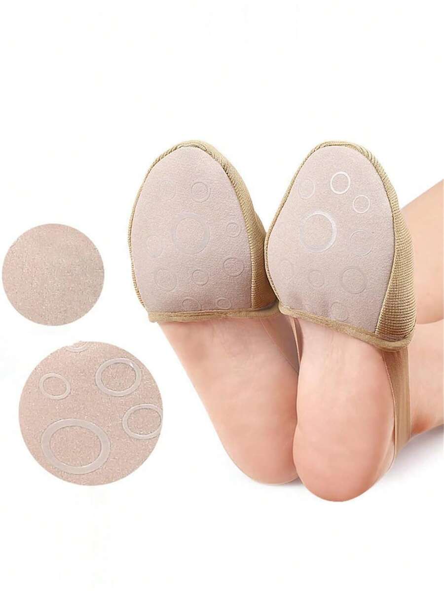 Unisex Ballet Toe Pads, Elastic Toe Protection, Anti-Slip Forefoot Pads, Soft Toe Box Protector