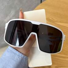 1 件女士个性化眼镜户外全框时尚男女通用运动骑行旅行秋季配件护目镜