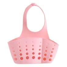 5pcs-Kitchen Adjustable Hanging Storage Bag, Storage Basket, Kitchen Shelf, Sponge Drain Rack Hanging Bag, Kitchen Garbage Filter Bag