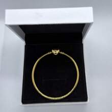 1pc Fashion Women Round Button DIY Pendant Snake Bone Bracelet, Suitable For Daily Matching, Perfect Holiday Gift For Women - Classic Heart Clasp Bracelet - View 46