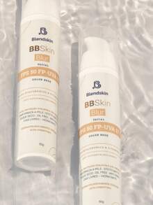 Kit Skincare 2 Espuma Facial + 1 Protetor Solar BB Skin Blur FPS 50 Kit Skincare Blendskin Limpeza Profunda, Hidratação Intensa e Proteção Solar com Cor