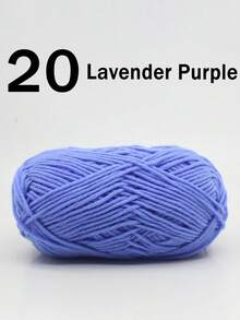 1/2pcs 5-Ply Mixed Milky Acrylic Yarn, 50g/Pc, 100% Acrylic Soft Yarn, Medium Coarse Milk Yarn - Perfect For Hand Knitting, Hand Weaving, DIY Crafts, Knitting, And Crochet, Soft & Versatile, Used For DIY Crocheting And Knitting Bags