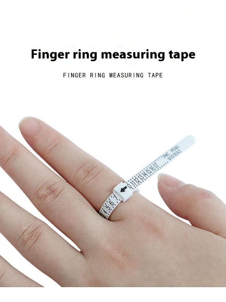 This Ring Sizer Tape Is Designed With Flexible Materials, Serving As A Professional-Grade Finger Circumference Measuring Tool. It Can Accurately Determine Finger Circumference Data And Fully Cover The International Universal Ring Size Standard System.