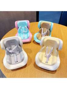 1pc Car Vent Clip Decor Doll Seat Doll House Accessory With Safety Belt, Random Style