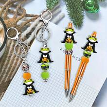 5/25/30/50 件可爱青蛙硅胶珠套装 - 鲜艳的绿色和白色，微笑青蛙设计，适合 DIY 珠宝制作、手链、钥匙扣、串珠笔和工艺配件 | 有趣的珠子设计 | 灵活的串珠材料 | 青蛙珠饰和珠子组合 - 青蛙系列 - 查看 11