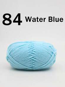 1/2pcs 5-Ply Mixed Milky Acrylic Yarn, 50g/Pc, 100% Acrylic Soft Yarn, Medium Coarse Milk Yarn - Perfect For Hand Knitting, Hand Weaving, DIY Crafts, Knitting, And Crochet, Soft & Versatile, Used For DIY Crocheting And Knitting Bags