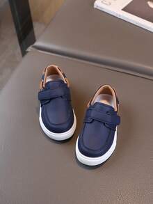 1 Pair Kids Shoes, New Spring/Autumn Boys Sports Shoes Girls Casual Sneakers, Soft Sole Baby Shoes - Blue - View 4