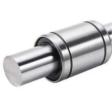 2 piezas de rodamientos de movimiento lineal de 1 pulgada LM16UU, ampliamente utilizados en diversas maquinarias como la industria, electrodomésticos, movimiento lineal, maquinaria de construcción, equipos de automatización, piezas de automóviles, etc. - Plateado - Ver 5