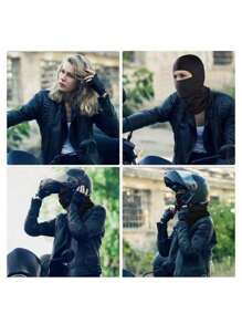 1pc Unisex Balaclava Face Mask, Camouflage Print Design, Breathable, Suitable For Outdoor Activities Such As Travel, Cycling, Hiking In Spring And Summer