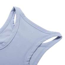 Under Armour Meridian Rib Crop Tank, Sleeveless Fitted Lightweight Women's Training & Workout 1384008 - Purple - View 4