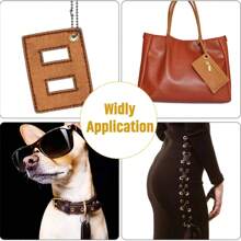 100 zestawów metalowych przelotek o średnicy 6/8/10 mm z oczkami i wzorem, okrągłe pierścienie oczkowe do majsterkowania, naprawy obuwia, toreb, odzieży, pasków, kapeluszy