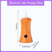 Pompa elettrica per palloncini, pompa portatile per palloncini, gonfiatore per decorazioni di feste di compleanno, adatto per varie occasioni come Natale, feste di compleanno (220V-240V)