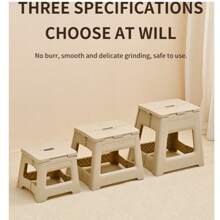 2pcs Portable Folding Stool. Step Stool For Outdoor. Compact, Space-Saving Folding Stool. 3-In-1 Foldable Shower Bench, Shower Foot Rest For Shaving Legs, Foot Massage, Waterproof Non-Slip Plastic Shower Stool, Suitable For Small Shower Space, Portable For Outdoor Use