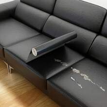 Large Size Self-Adhesive Faux Leather Repair Patch For Sofa, Car Seat, Motorcycle Seat, HeadboardLarge Faux Leather Repair Strip - Extra Wide For Sofa, Chair, Car, Motorcycle, Furniture, Bedside Table - Easy-To-Clean & Durable Synthetic Leather - DIY Upholstery, - Scratch, Tear, Cut Repair - Space-Saving Roll For Quick Fixes, Leather Repair Patch, Furniture Restoration, Textured Upholstery, Highquality Material, Furniture Restorers