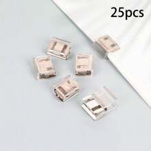 2/4/5/6/10/12/15/20/25/30/35/50 Stück unsichtbare Hosenbeinverkürzungsclips, verhindern Schleifen der Hose, näh-freie versteckte Beinverschlussvorrichtung, verhindern Schleifen des Hosensaums