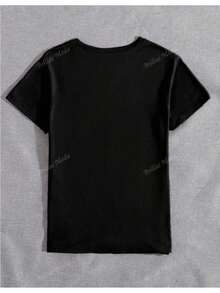 disfraz halloween hombreCAMISETA MUJER MANGA CORTA CUELLO RENDONDO ESTAMPADO SIGNOS CORA VERANO GYM CASUALplayera de hombretwilight - Negro - Ver 2