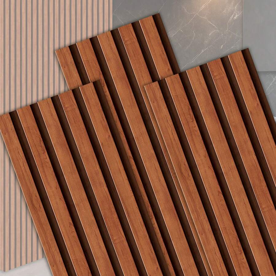 Versatile Self-Adhesive Slatted Panel Premium Slatted Wall Panels Covering - 伊姆布亞 - 查看 1