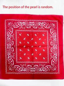 1pc Versatile Lace Headscarf Set, For Scarves, Bandanas, Head Wraps - Multicolor - View 8