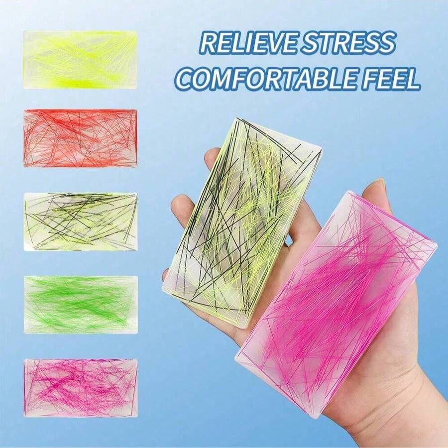 1/2/5PCS 4.7*2.4Inch Skin Peel Anxiety Toys Silicone Peel Anxiety Pad Anxiety,Relax Anxiety Toys For Adults,Party Gifts, Gift Fillers - Multicolor - View 1