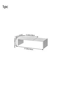1/2件可扩展鞋架，衣柜整理架，卧室鞋架，浴室鞋柜，厨房调味品架，可调节储物架