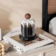 Nordic Ins Style Ceramic Toothpick Holder, Cotton Swab Box, Household Toothpick Container, Dental Floss Box, Cotton Swab Holder, Desktop Storage Box, Creative Toothpick Bucket - Multicolor - View 8