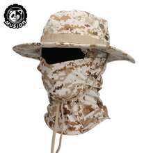 Boonie Hat Balaclava Hat Suit Foldable Soft Hat Fishing Cap Breathable Fisherman Outdoor Hunting Fishing Wide Hat - A - View 10