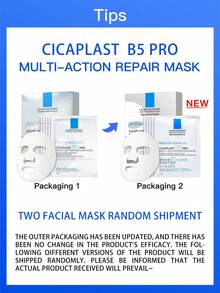 LA ROCHE-POSAY CICAPLAST B5 PRO MULTIFUNKTIONELL REPARATIONSMASK 25 g * 5 st/ask - En låda - Visa 6