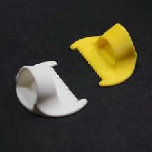 1pc Easy Sewing Tool - Durable Plastic Edge Sewing Guide With 4mm And 3mm Spacing, Ergonomic Handle And Smooth Surface For Precise Hand Sewing - DIY Sewing Accessories For Beginners And Advanced, Suitable For Fabric, Quilting, Garment Repair, Advanced Hand Aid | Precision Stitching Device | Durable Plastic Tools, Sewing Accessories