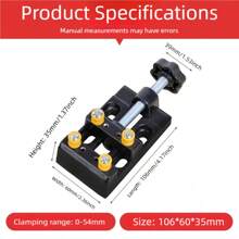 50 piezas Juego de taladro de mano de precisión micro 0.3-3.0mm Brocas helicoidales mini de aleación de aluminio con tornillo de banco para reparación de relojes, joyería, artesanía, manualidades de madera, modelismo de plástico y resina. Kit de herramientas de perforación manual industrial de aleación, regalos navideños útiles para hombres