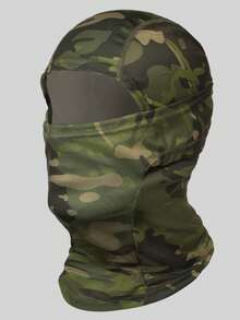 Musion 1pc Breathable Mesh Balaclava Face Mask, Unisex Full Face Ski Mask, Motorcycle Mask With Hat, Suitable For Cold Weather Running - Multicolor - View 15