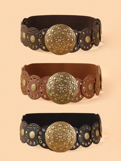 حزام جديد للأطفال بطراز قديم، حزام خصر من جودة عالية من البولي يوريثان مناسب للجينز والفساتين لجميع المواسم