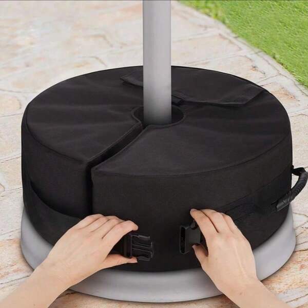 1X Weight Sand Bag For Umbrella Base Stand Detachable Bags For Garden Patio Outdoor