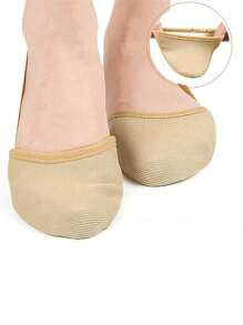 Unisex Ballet Toe Pads, Elastic Toe Protection, Anti-Slip Forefoot Pads, Soft Toe Box Protector