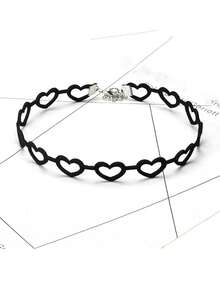 Set de 18 Collares góticos minimalistas de estilo europeo y americano, incluyendo collares de encaje - 18 piezas - Ver 2