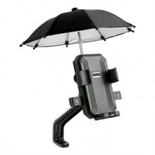 Cell Phone Umbrella For Sun Shade,Phone Umbrella - Anti-Glare Sun Shade, Mini Umbrella For Smartphones,Phone Umbrella For Sun Phone, Universal Adjustable Cute Phone Shade Umbrella With Piggy Style Suction Cup For Phone Sun Shade, Protects From Sunlight And Glare, Outdoor Activities, Universal Fit For All Smartphones,Outdoor Anti-Glare Stand Sun Visor, Travel Essentials