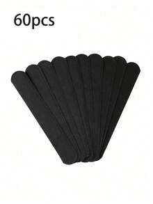 5/10/20/30/40/50片装帽子吸汗垫、帽子吸汗内衬、衬衫领吸汗垫、帽子吸汗胶带、帽子内衬保护垫、领口保护垫、帽子吸汗贴纸、防汗防污贴纸、一次性帽子吸汗垫，旅行必备 - 黑色 - 查看 18