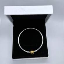 2 pièces Bracelet pendentif à tête ronde en bouton de mode pour femmes, os de serpent, convient pour un assortiment quotidien, cadeau de vacances parfait pour les femmes