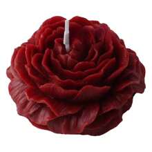 1 Stück handgemachte Rosenduft Wachskerze, ideal für Raumdekoration, Tischmittelpunkt, Party, Hochzeit und Muttertags Geschenk, Geschenke