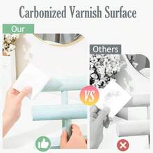 Bracelet Holder Display Bracelet Organizer, Wooden Bracelet Stand For Selling, T - Bar Bangle Storage Rack Wood Watch Display Tower For Business - 2 Tier, Aqua