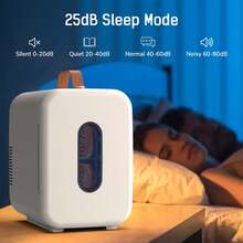 Advwin Mini Fridge Electric Cooler And Warmer For Car- 12V DC 24L Car Refrigerator With Automatic Locking Handle, Portable Car Fridge For Travel And Camping