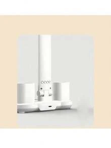 1 Double-Head Pen Holder Desk Lamp, White Light With Three Levels Of Brightness Adjustment, Time Display, USB Plug, Suitable For Bedroom, Study, Office, Gift Giving And Other Scenes - 白光 - 查看 5