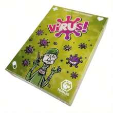 Juego de cartas Virus: Emocionante juego de cartas familiar, para 2-6 jugadores, diversión rápida para noches de fiesta. Juego estratégico familiar y para adultos, diversión y competencia feroz, material de papel, estilo de tarjetas de juego de mesa, alegre reunión familiar y de amigos, juegos de fiesta, juegos de mesa familiares divertidos, fascinantes y entretenidos juegos de cartas
