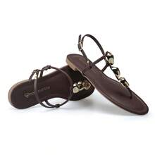 Women's Casual Flat Sandal, Super Light And Soft, New Release - Terra - View 4